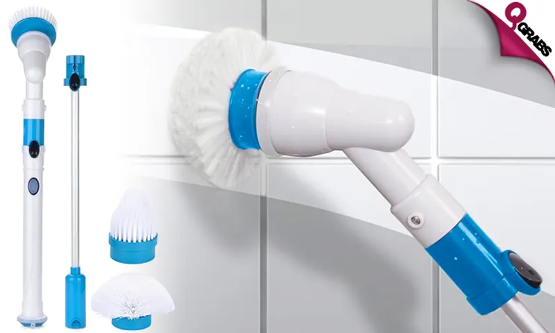 Cordless Rechargeable Spin Scrubber!